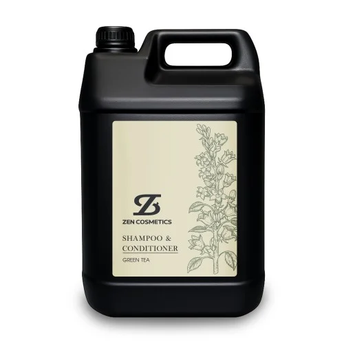 ZEN COSMETICS Shampoo & Conditioner_Green Tea_5L
